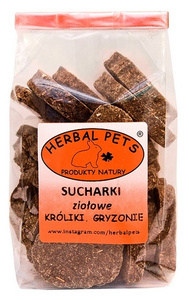 Herbal Pets Sucharki ziołowe 140g