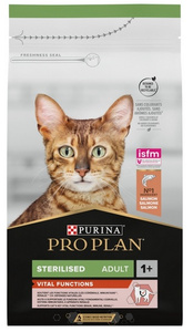 Purina Pro Plan Cat Adult Sterilised Vital Functions Łosoś 1,5kg