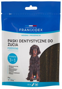 Francodex Paski Dental M 15szt 352,5g [FR179611]